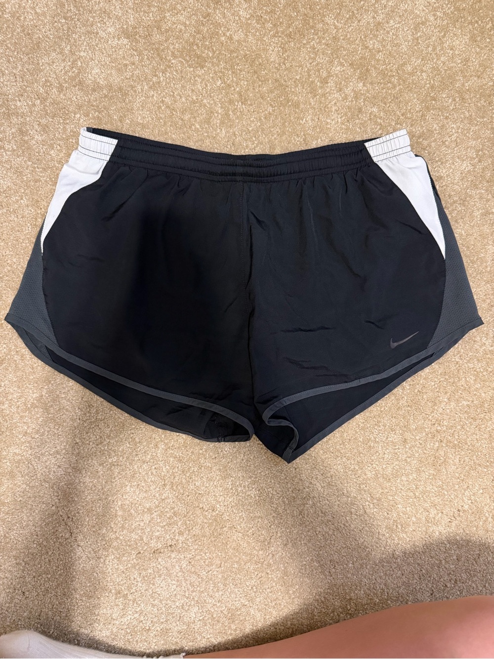 Nike Black Athletic Running Shorts